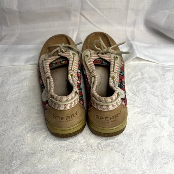 Sperry Top Sider Angelfish Liberty‎ Floral Loafers Size 8.5 - Picture 4 of 10
